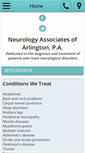 Mobile Screenshot of neurologytx.com